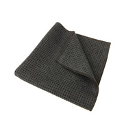 Black Waffle microfibre Cloth - 40x40